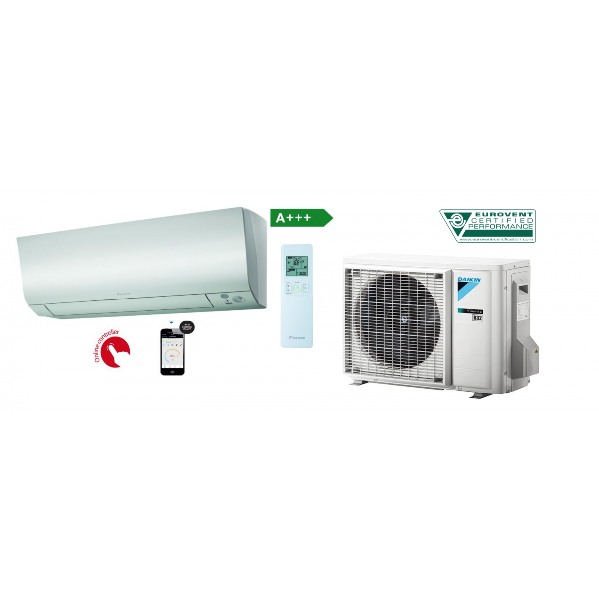 Šilumos siurblys Oras-oras DAIKIN Perfera SkyAir SPLIT INVERTER FAA100B-RZAG100NY1 Šildymo galia 10,8 kW, Šaldymo galia 9,5 kW Freonas R32 Šilumos siurblys Oras-oras DAIKIN Perfera SkyAir SPLIT INVERTER FAA100B-RZAG100NY1 Šildymo galia 10,8 kW, Šaldymo galia 9,5 kW Freonas R32